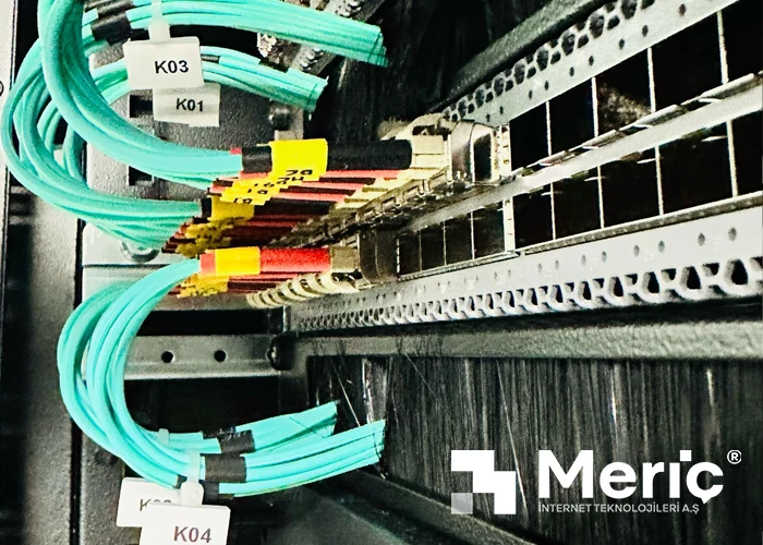 Meric.net.tr network ve fiber bağlantı sistemi